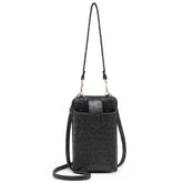 Bags Mobile Phone Bag Snake Pattern Ostrich Grain Shoulder Messenger Bag